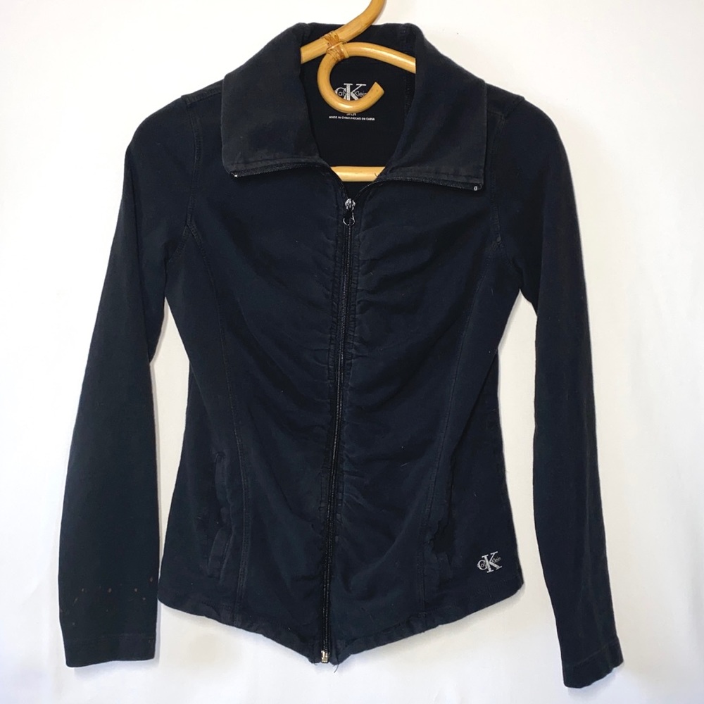 Calvin Klein Cinched Waist Jacket